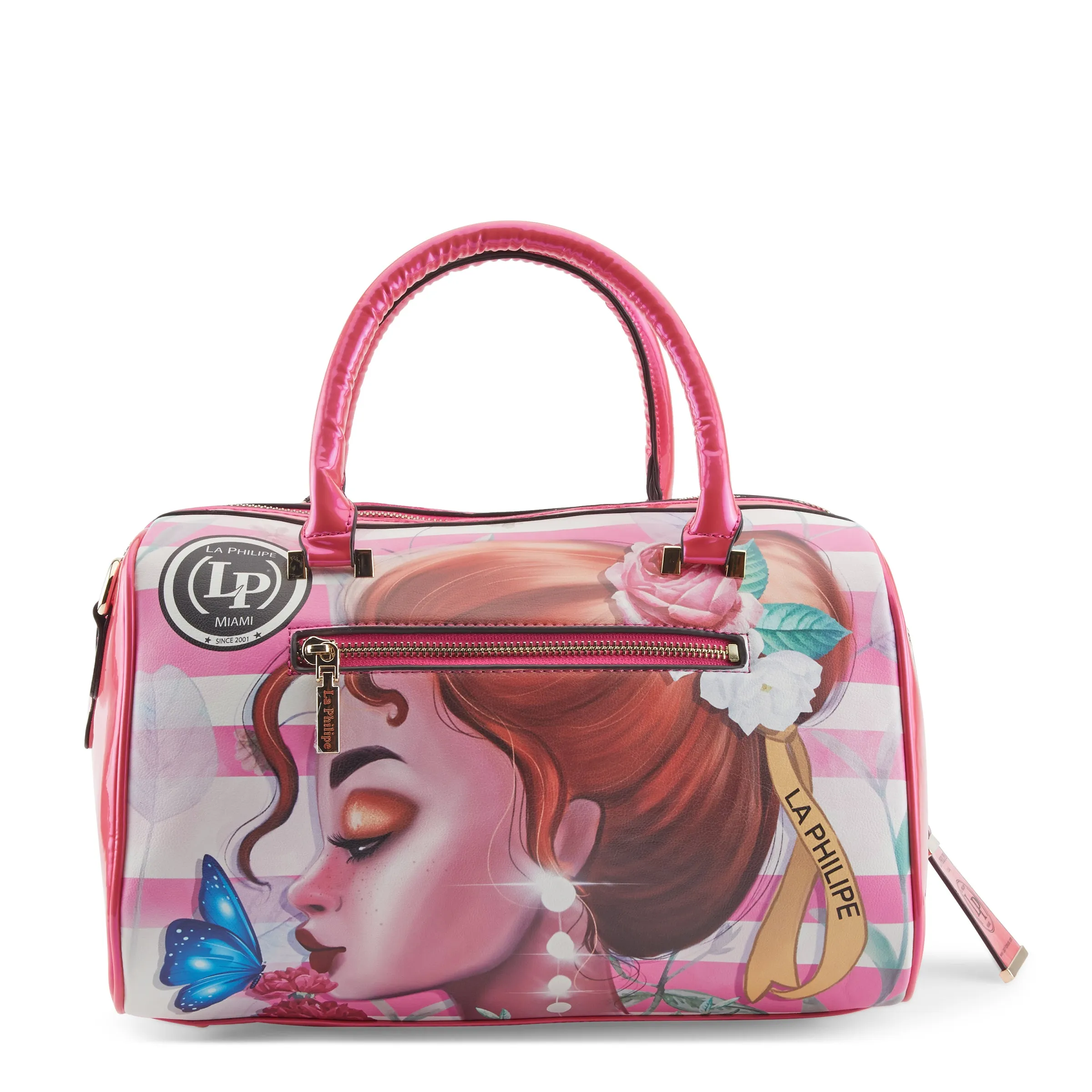 LA PHILIPE LP1020-14 PINK BEAUTY HANDBAG-CLASSIC