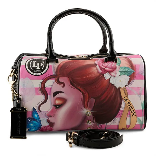 LA PHILIPE LP1020-14 PINK BEAUTY HANDBAG-CLASSIC