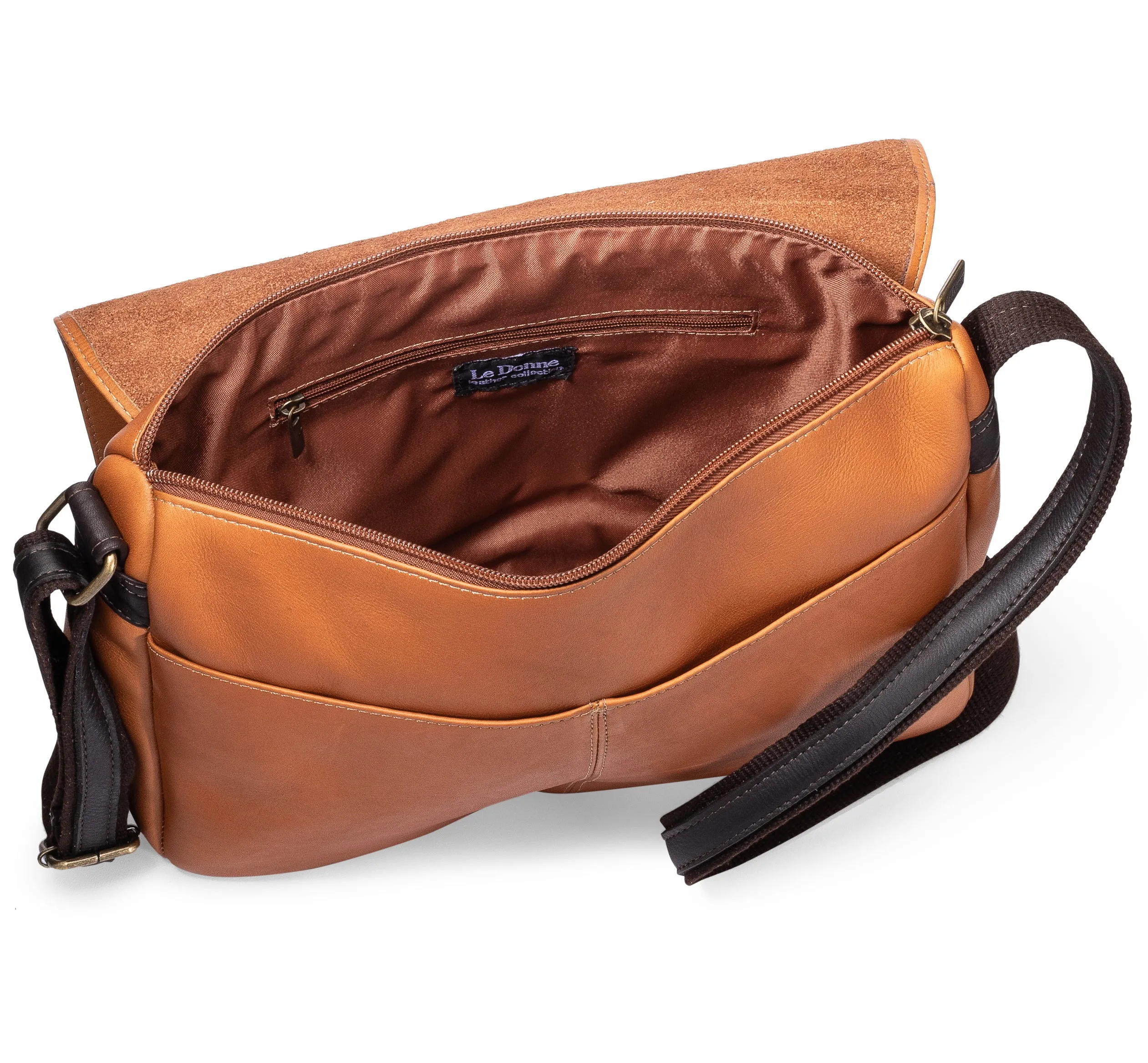 Le Donne Leather Serenity Crossbody Bag