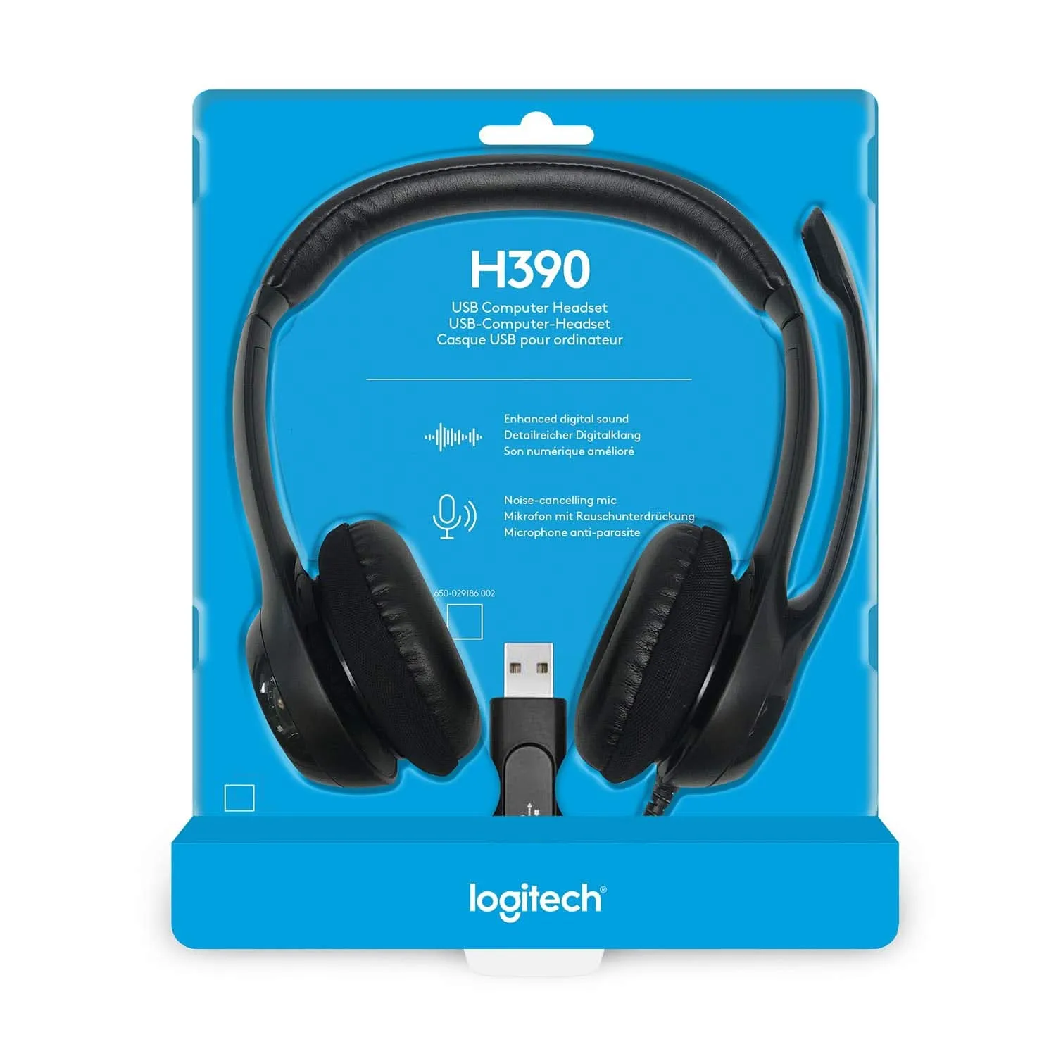 LOGITECH HEADPHONE H-390
