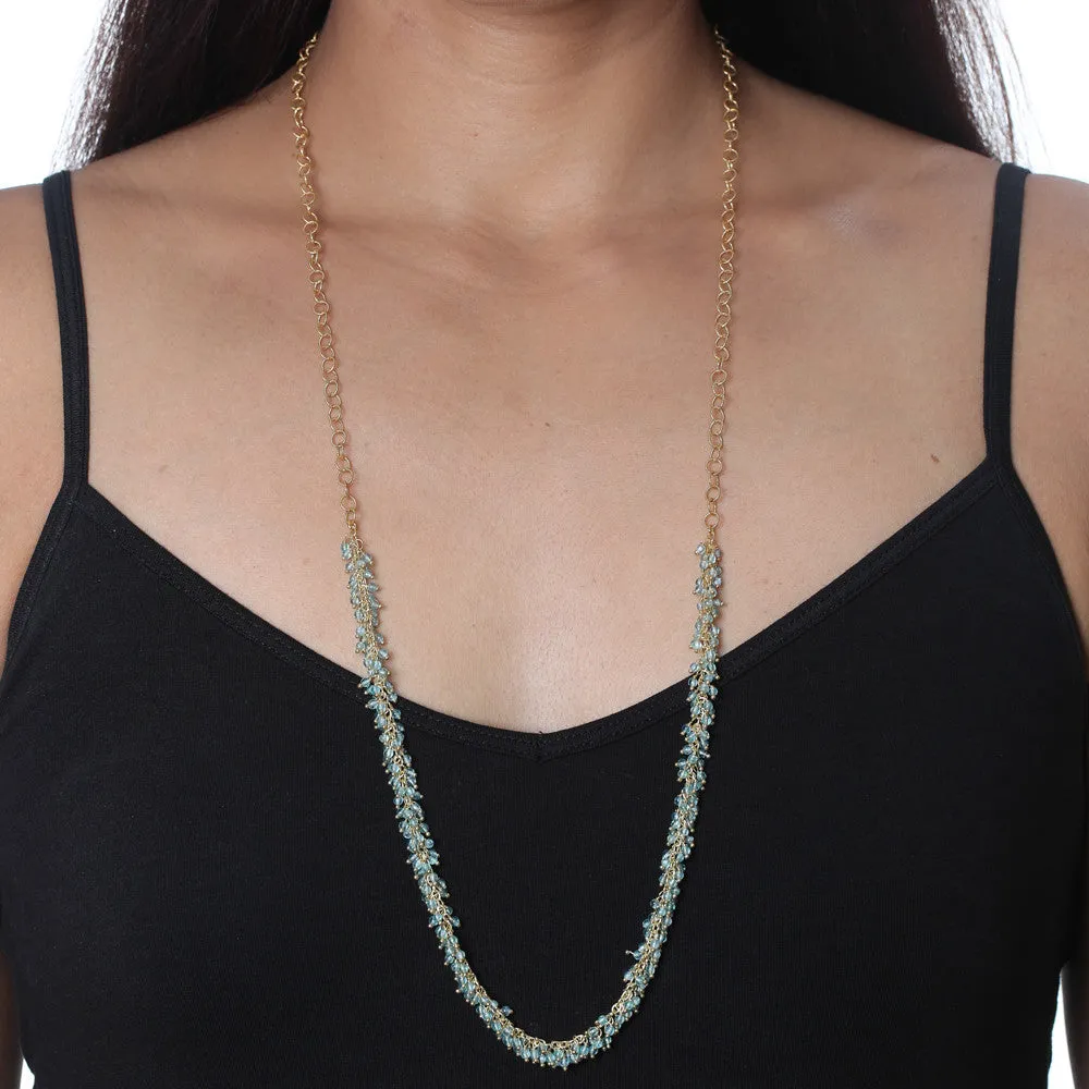Long Fringe Necklace