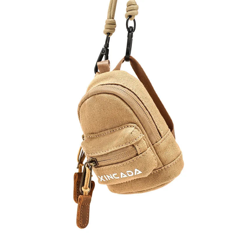 Mni Womens Canvas Shoulder Bag Change Purse Wallet Canvas Crossbody Bag