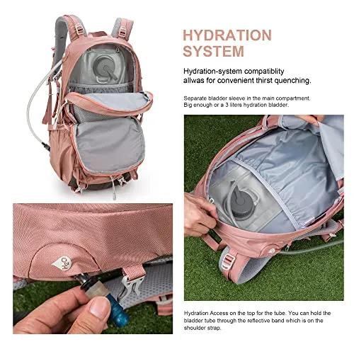 MOUNTAINTOP 40L Hiking Backpack for Women Outdoor Backpack
