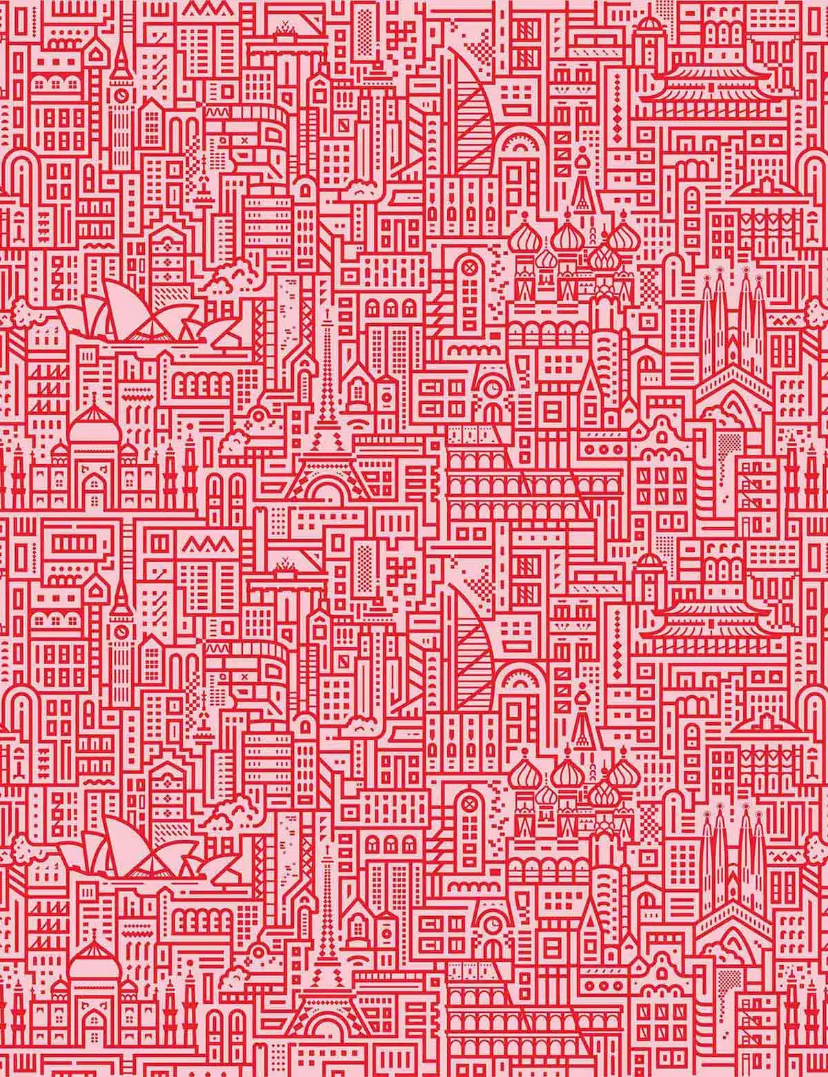 Notabag Hello World – Rose/Red