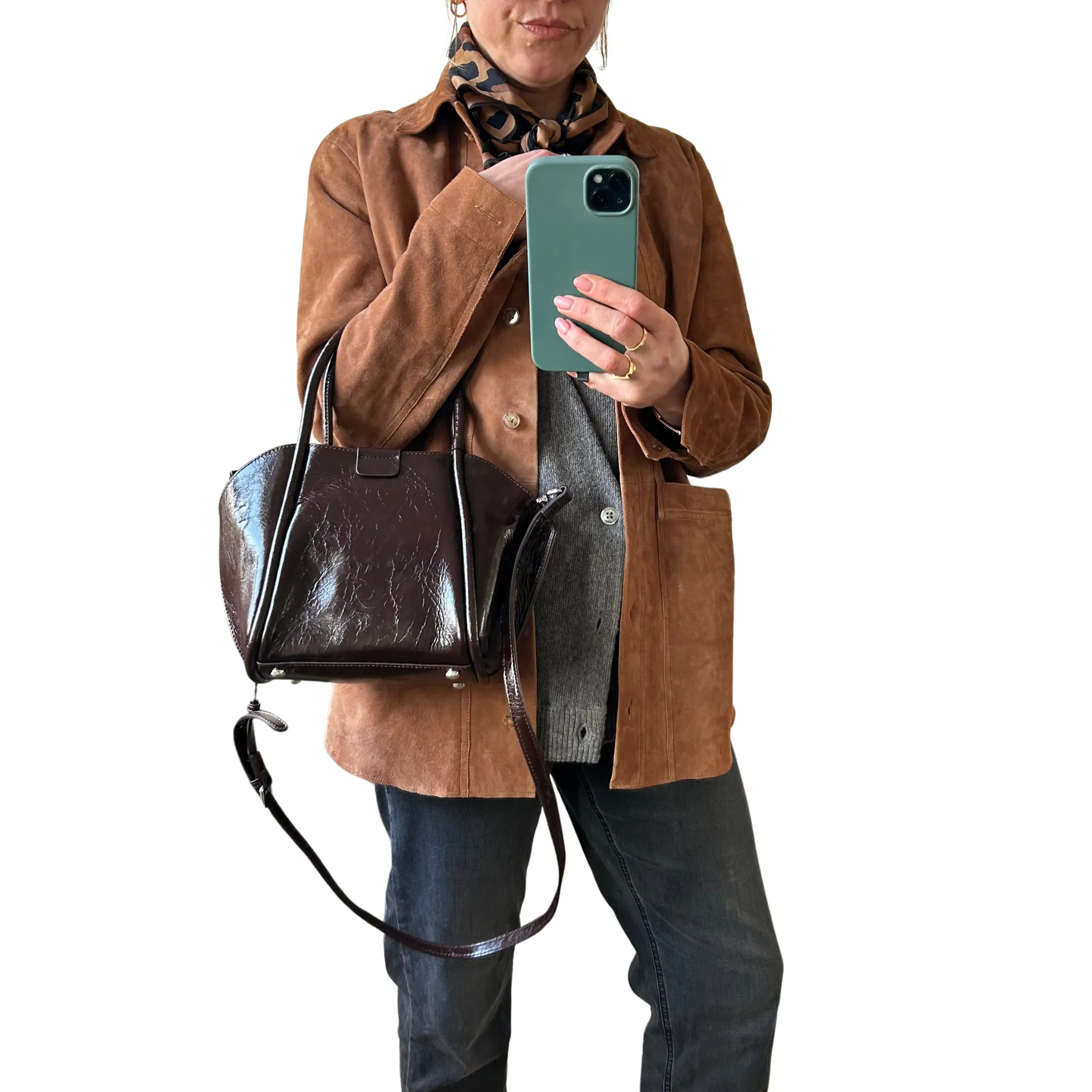 Oil Waxed Leather Bag