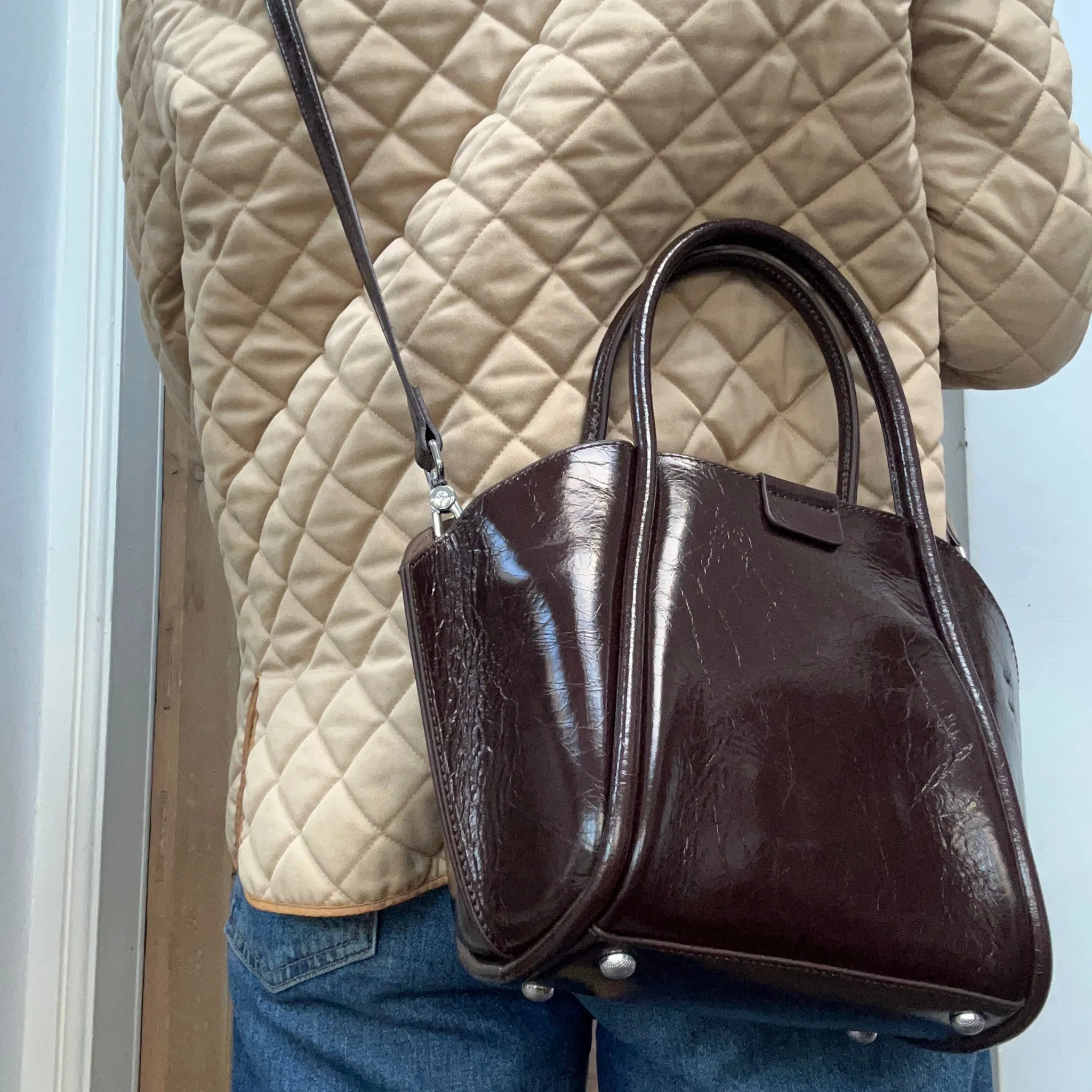 Oil Waxed Leather Bag
