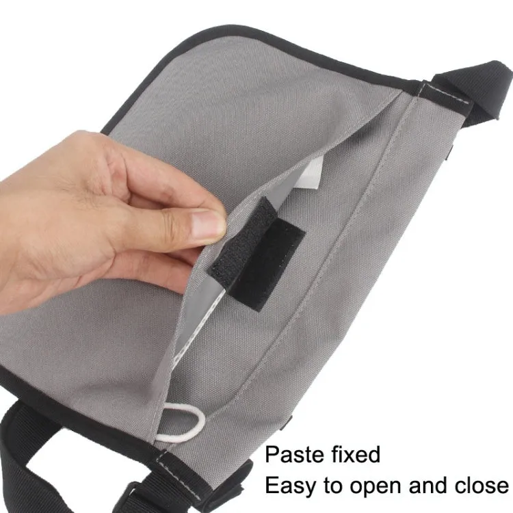 Oxford Portable Medical Personnel Tool Waist Bag(Grey)