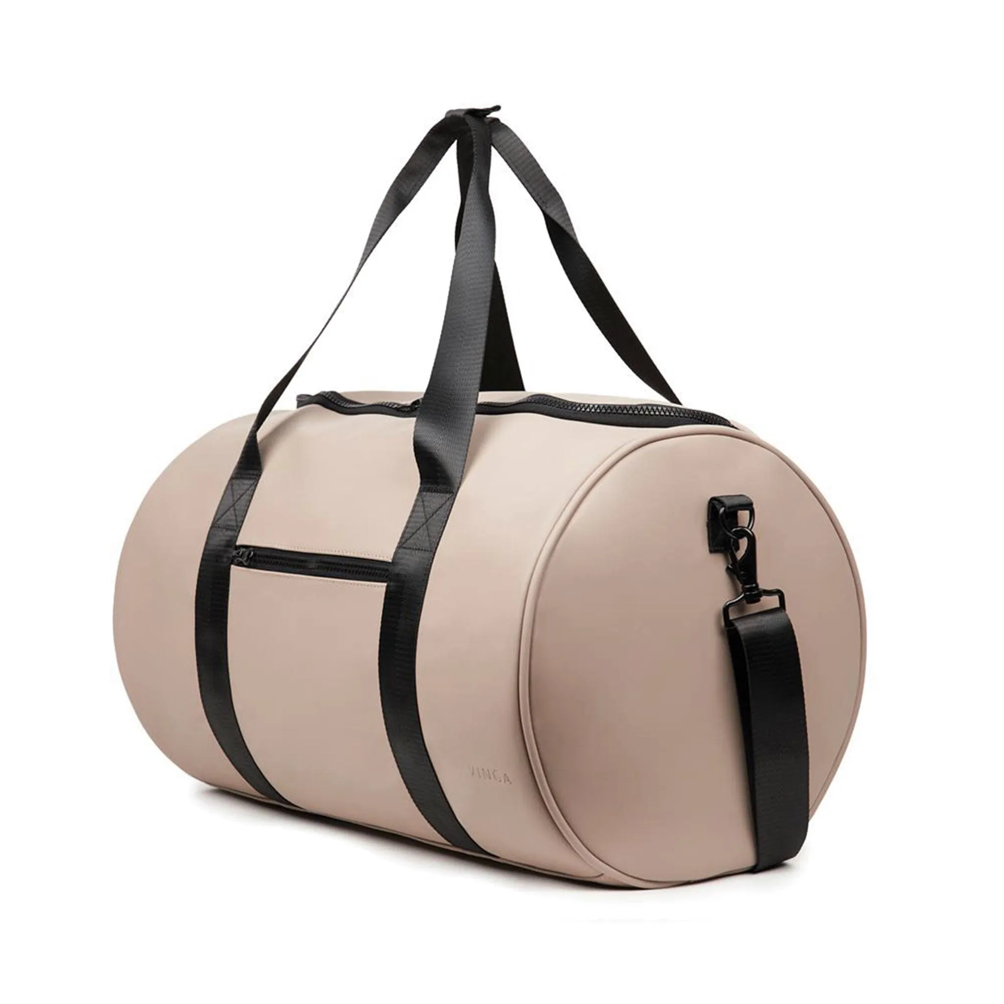 Personalised Barrel Weekend Holdall With Shoulder Strap