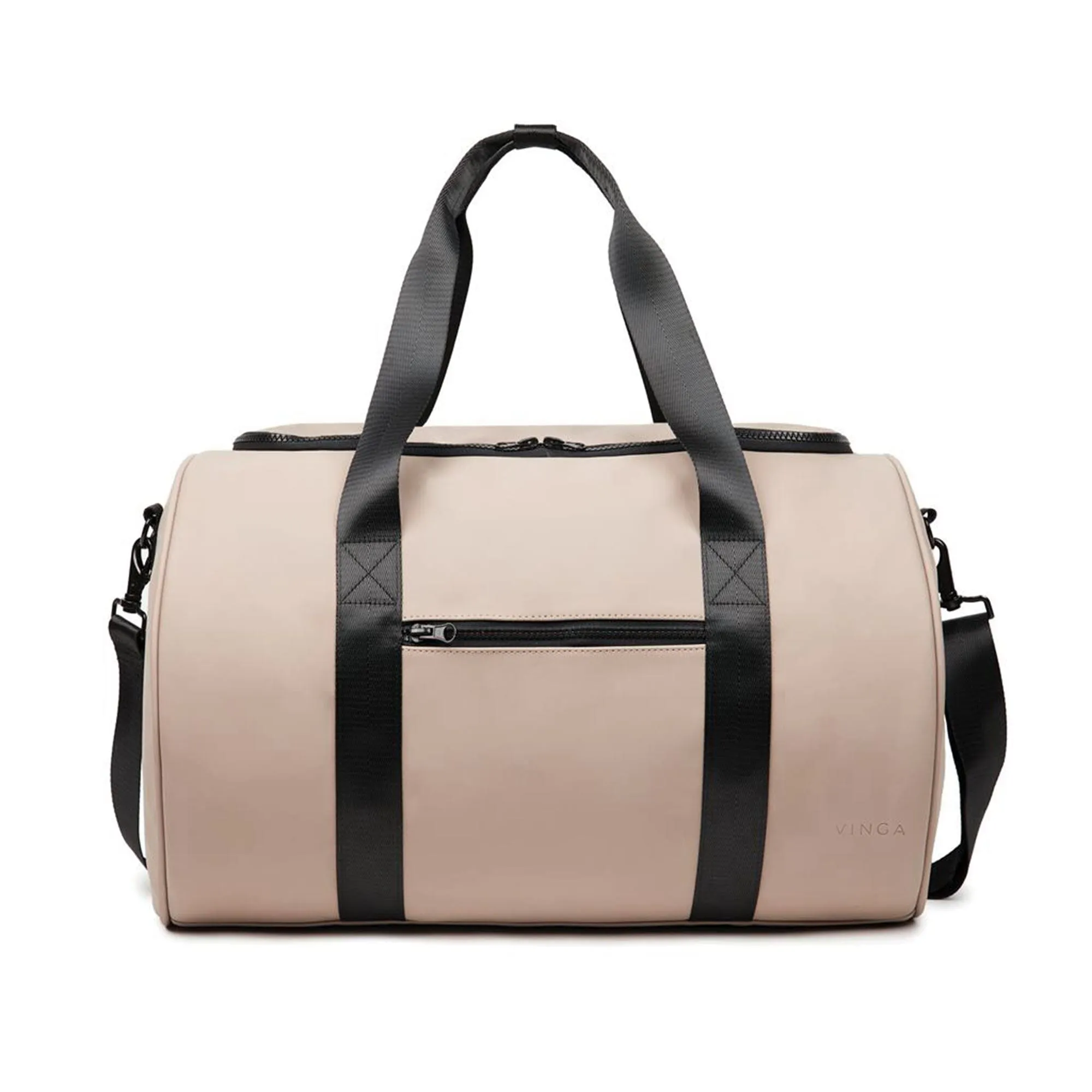 Personalised Barrel Weekend Holdall With Shoulder Strap