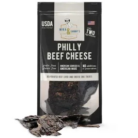 Philly Beef Cheese Jerky Dog Treats