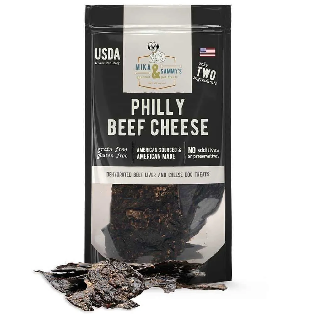 Philly Beef Cheese Jerky Dog Treats