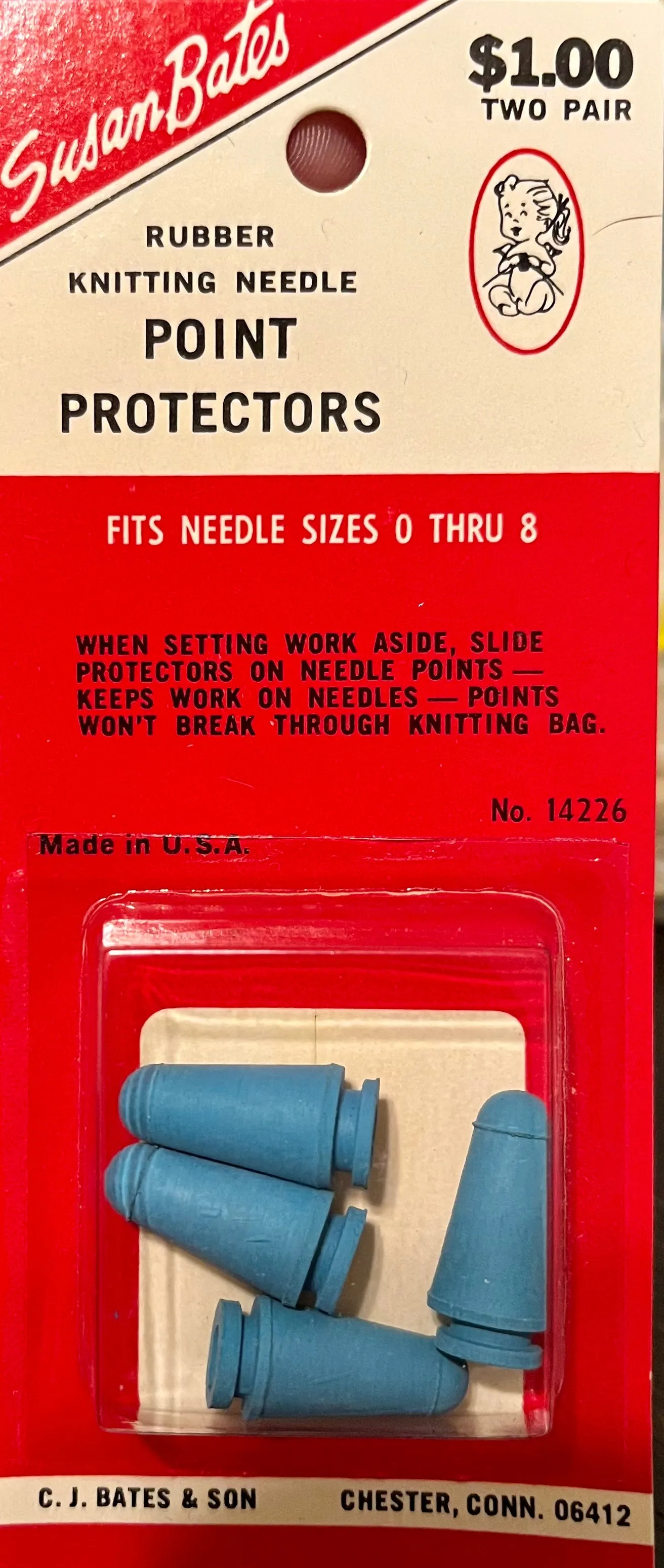 Point Protectors for Knitting Needles