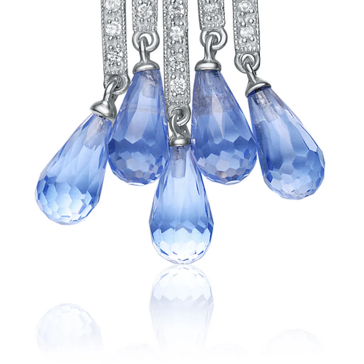 Provence Blue Drop Pendant
