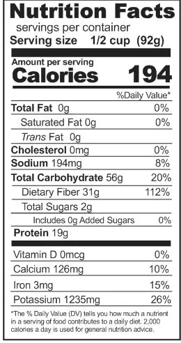 Rainy Day Foods Gluten-Free 16 Bean Mix - 5 Gallon 35 lbs Super Pail - 172 Servings