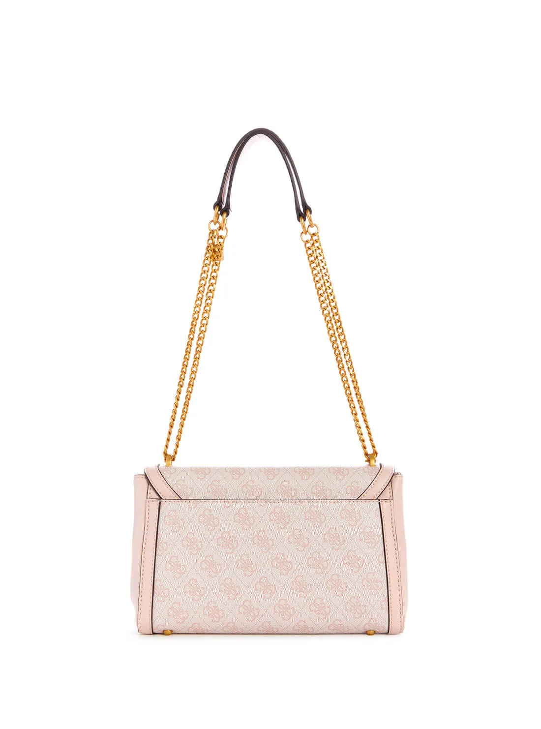 Rose Pink Katey Logo Shoulder Bag