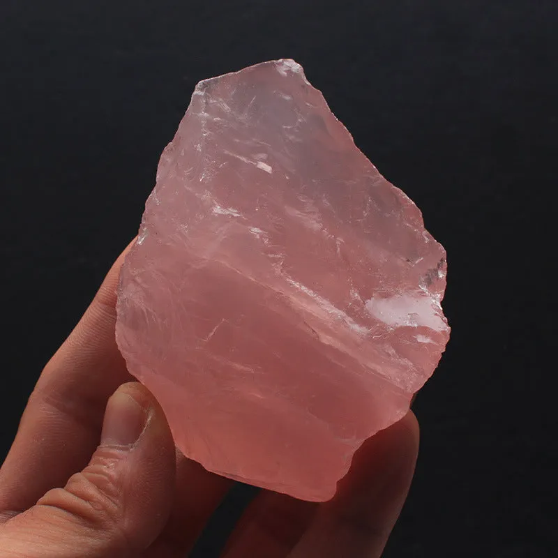 Rough Pink Powder Crystal Piece!!So Beautiful!