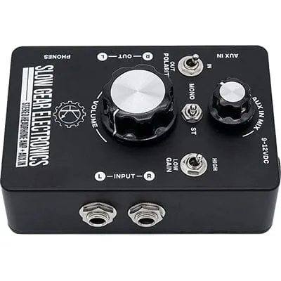 SLOW GEAR ELECTRONICS Pedalboard IEM Headphone Amp