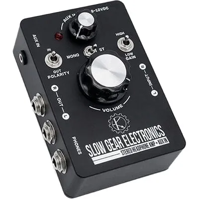 SLOW GEAR ELECTRONICS Pedalboard IEM Headphone Amp