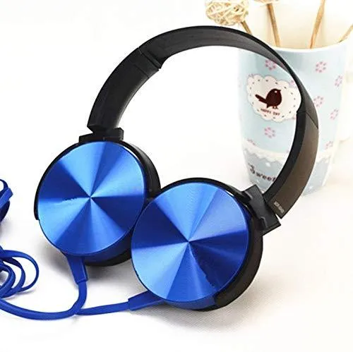 x450 Wired Headset Extra Bass On-Ear Headphone XB450 with 3.5mm Jack & in-Built Mic for Phone Calls