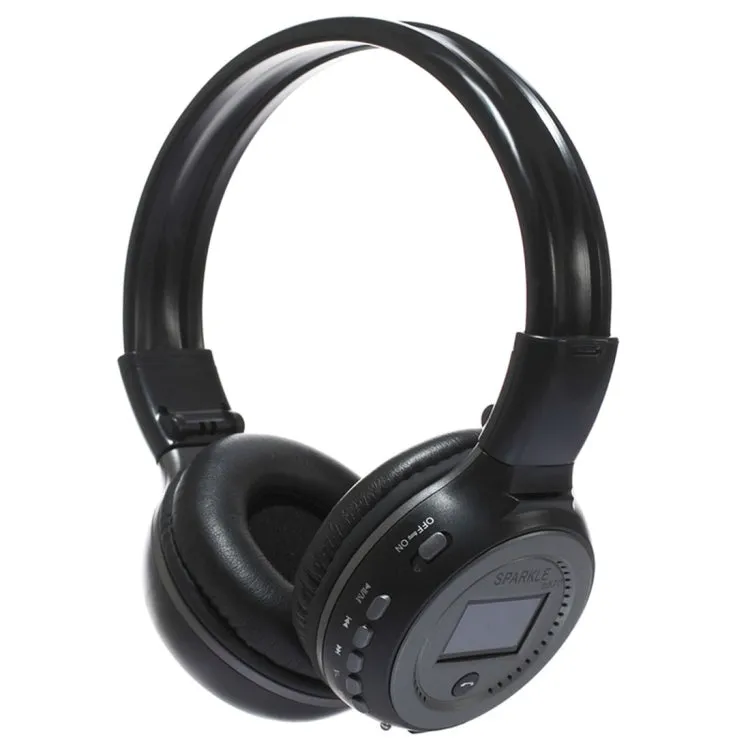 ZEALOT B570 Stereo Wired Wireless Bluetooth Subwoofer Headset with LED Color Screen Design & HD Microphone & FM, For Mobile Phones & Tablets & Laptops, Support 32GB TF Card Maximum(Grey)